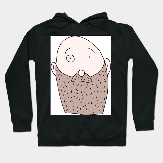 Bearded dude Dude Man Male Guy Beard Bearded Hairy P Hoodie TeePublic